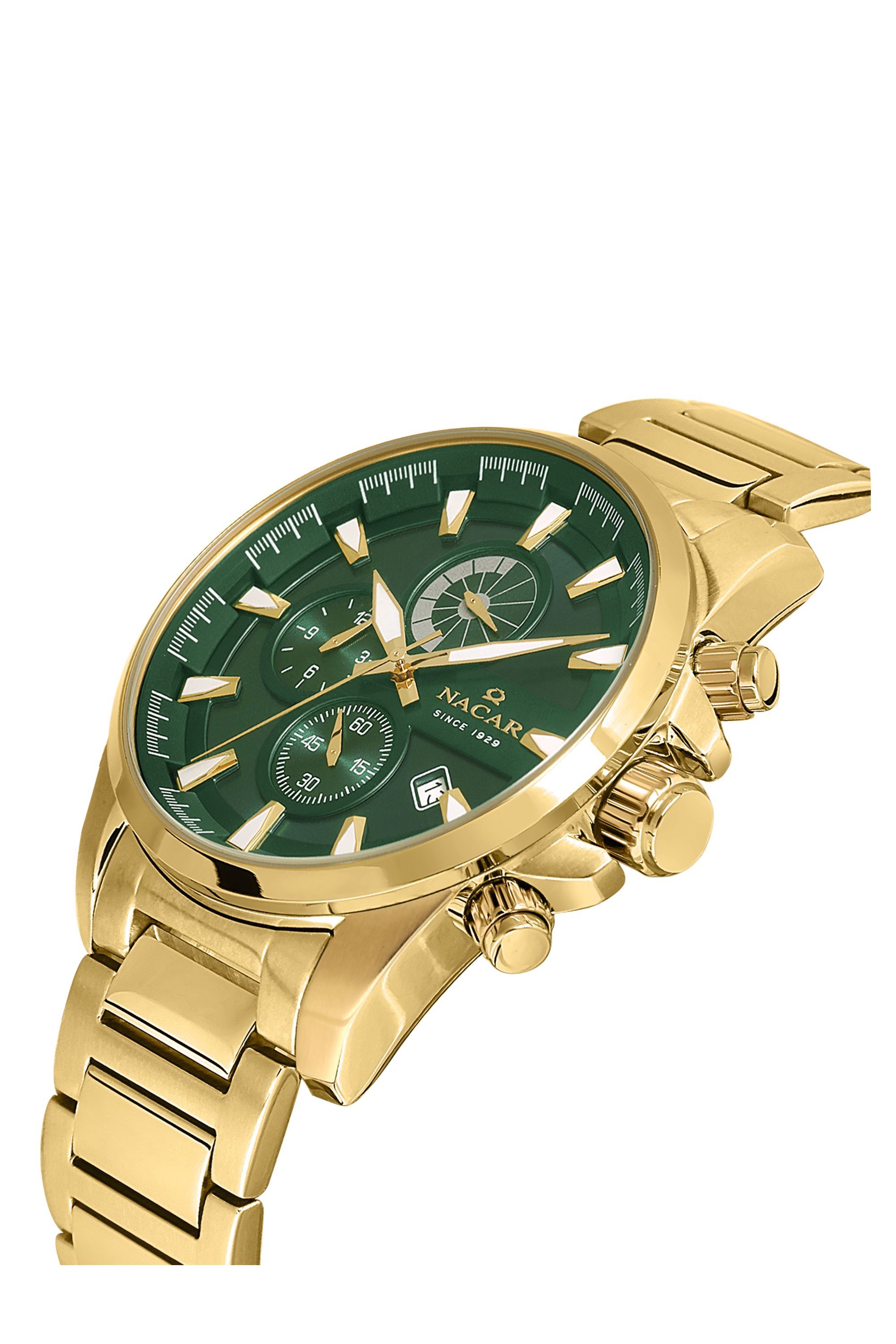 SARI METAL BAND ERKEK KOL SAATİ