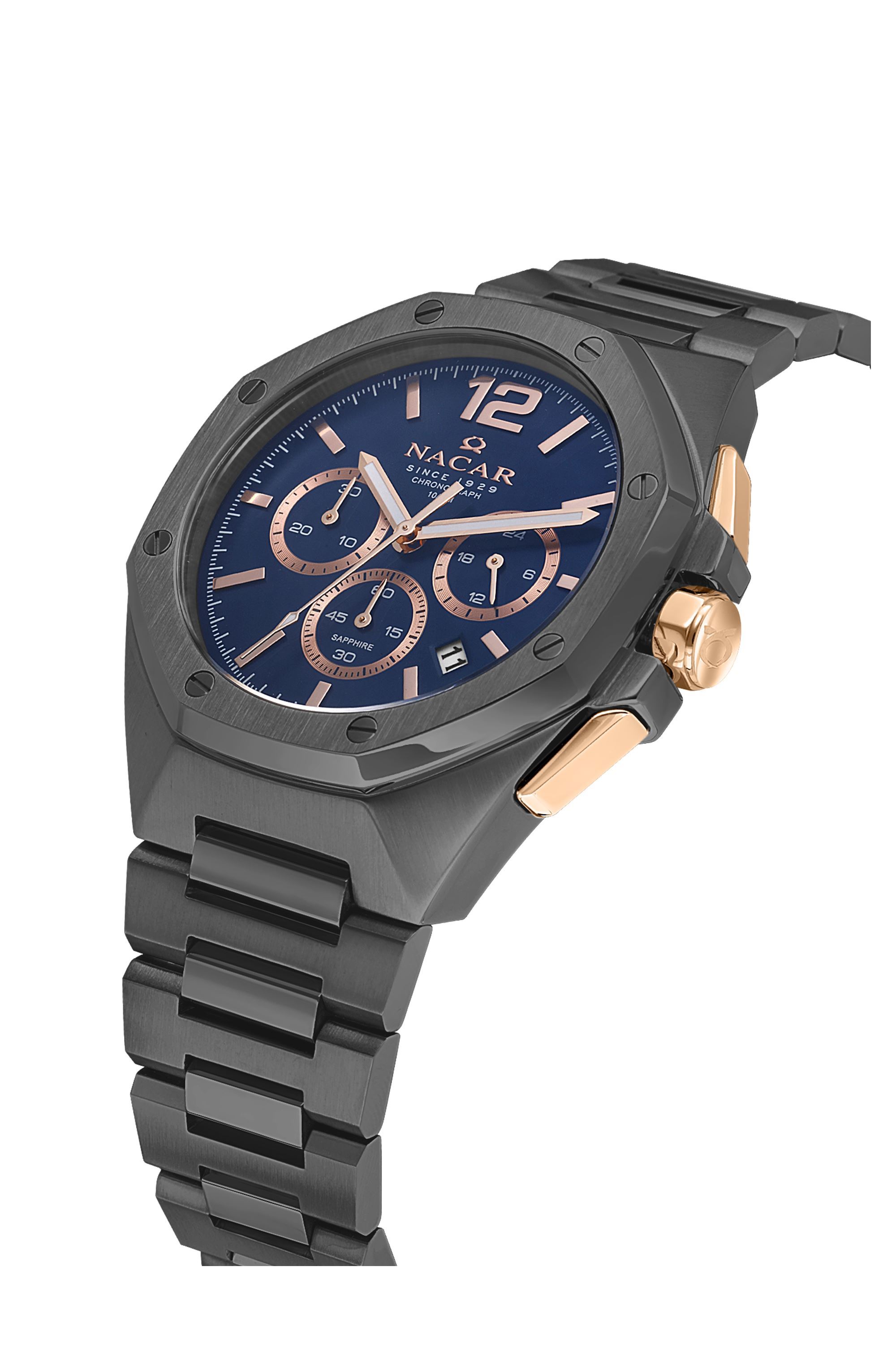 GRİ METAL BAND ERKEK KOL SAATİ