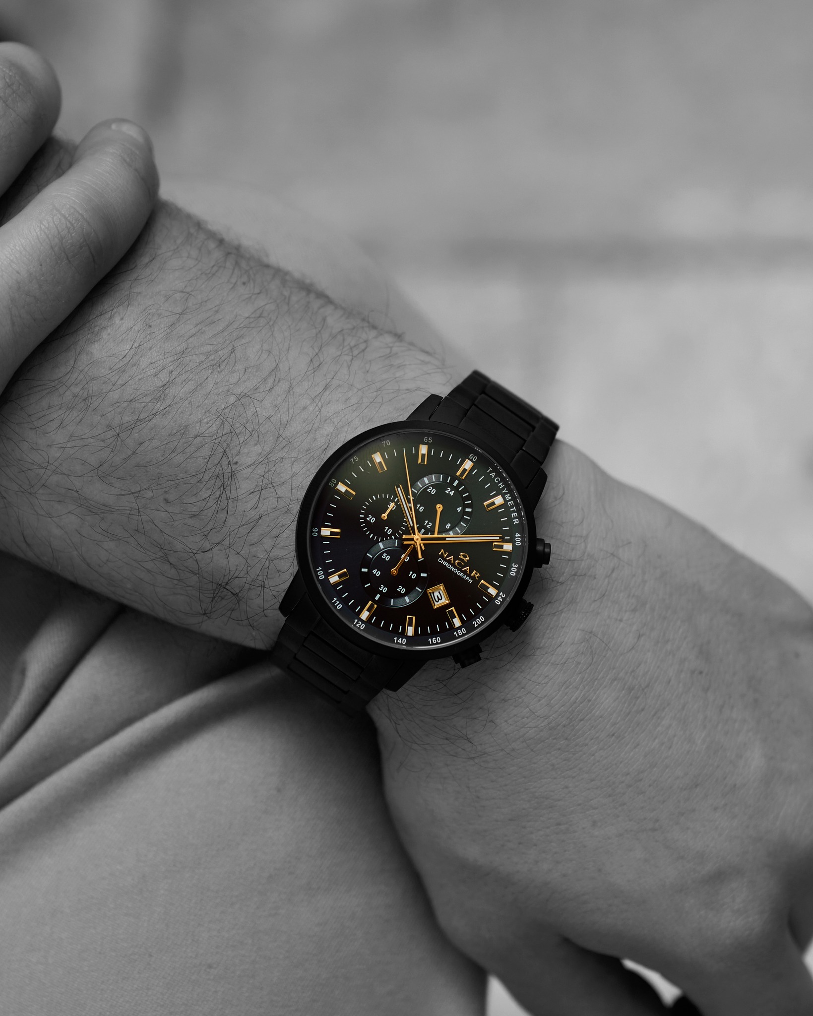 SİYAH METAL BAND ERKEK KOL SAATİ - Instagram