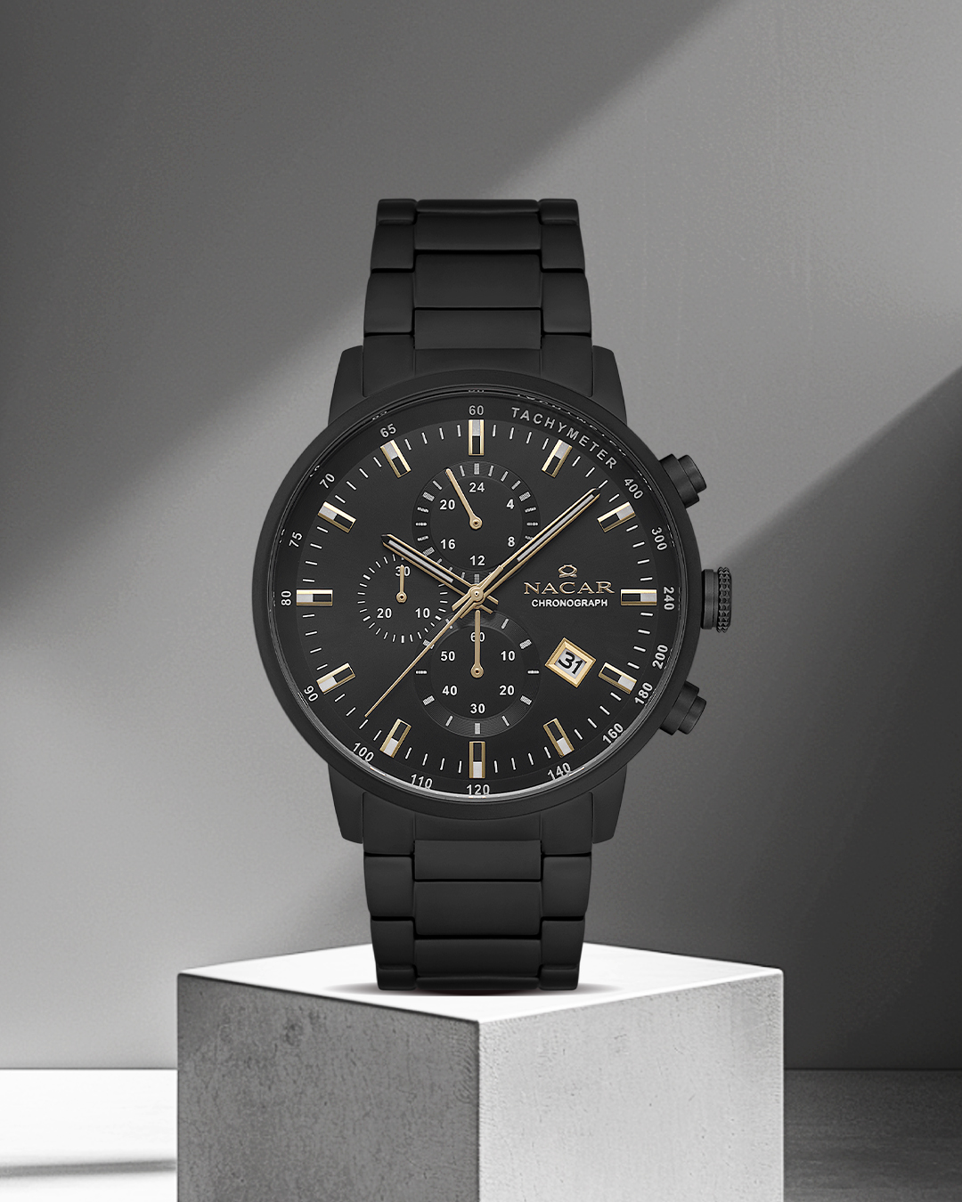 SİYAH METAL BAND ERKEK KOL SAATİ - Instagram