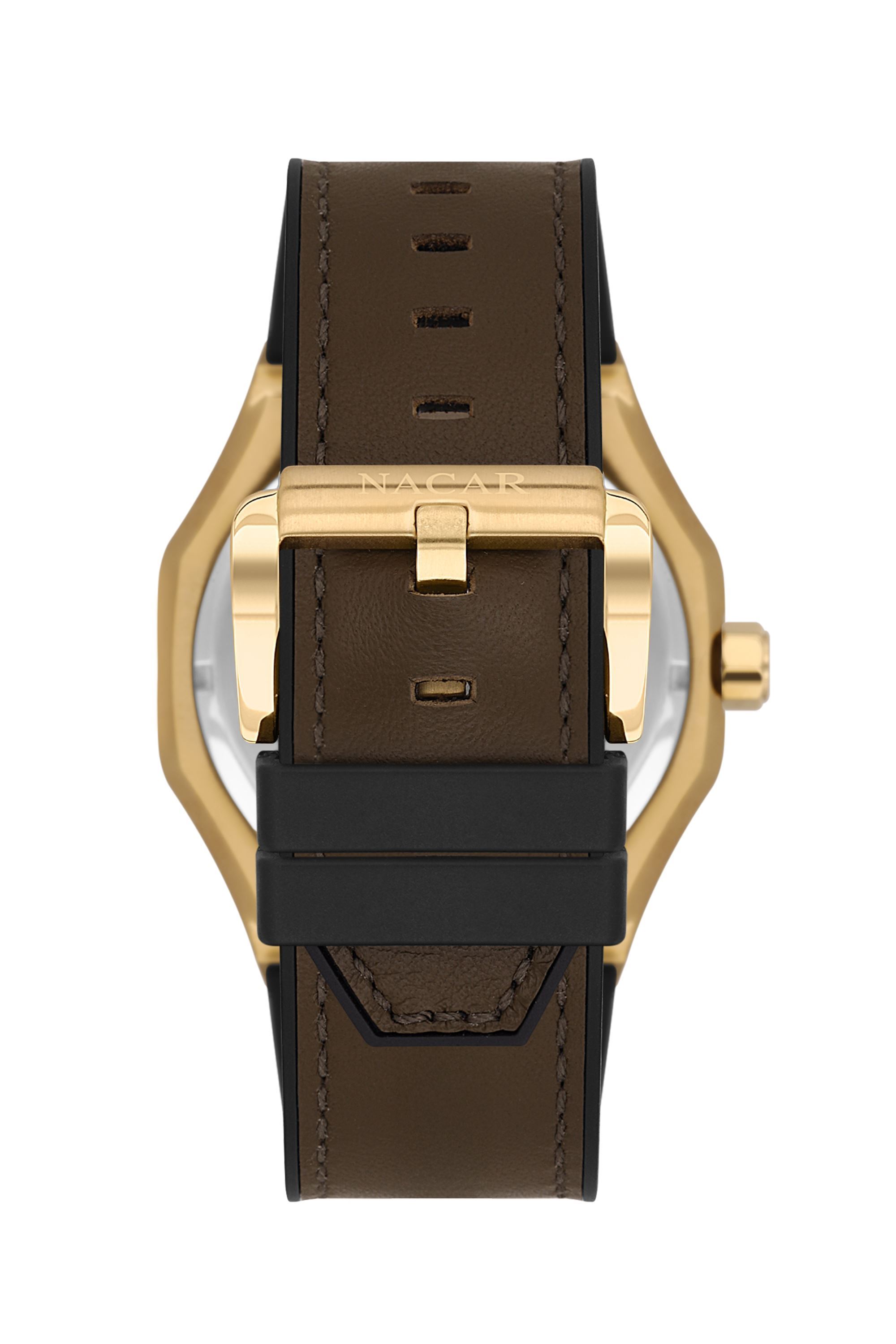 GRİ HAKİKİ DERİ ERKEK KOL SAATİ