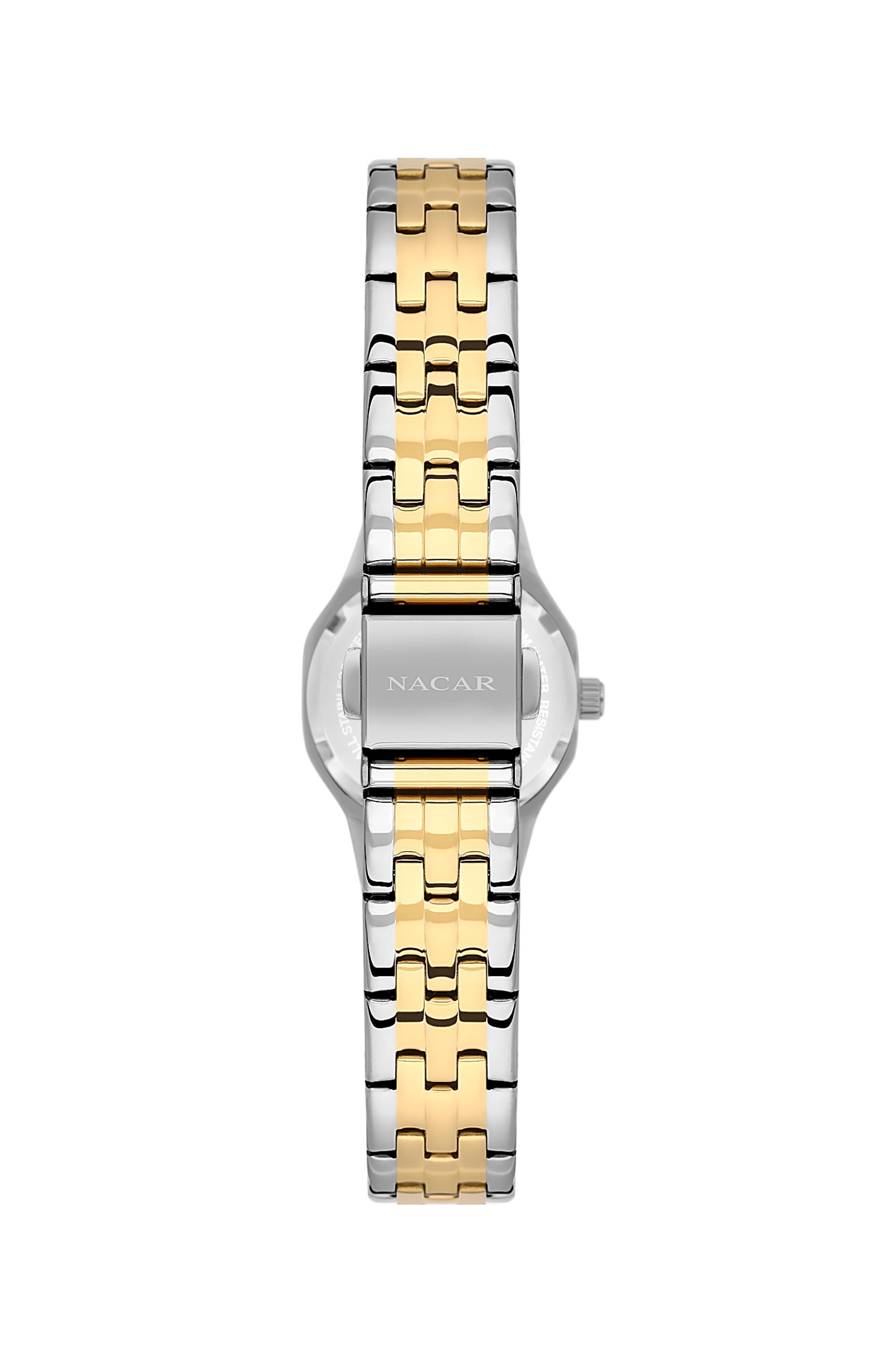 ÇELİK - SARI METAL BAND KADIN KOL SAATİ