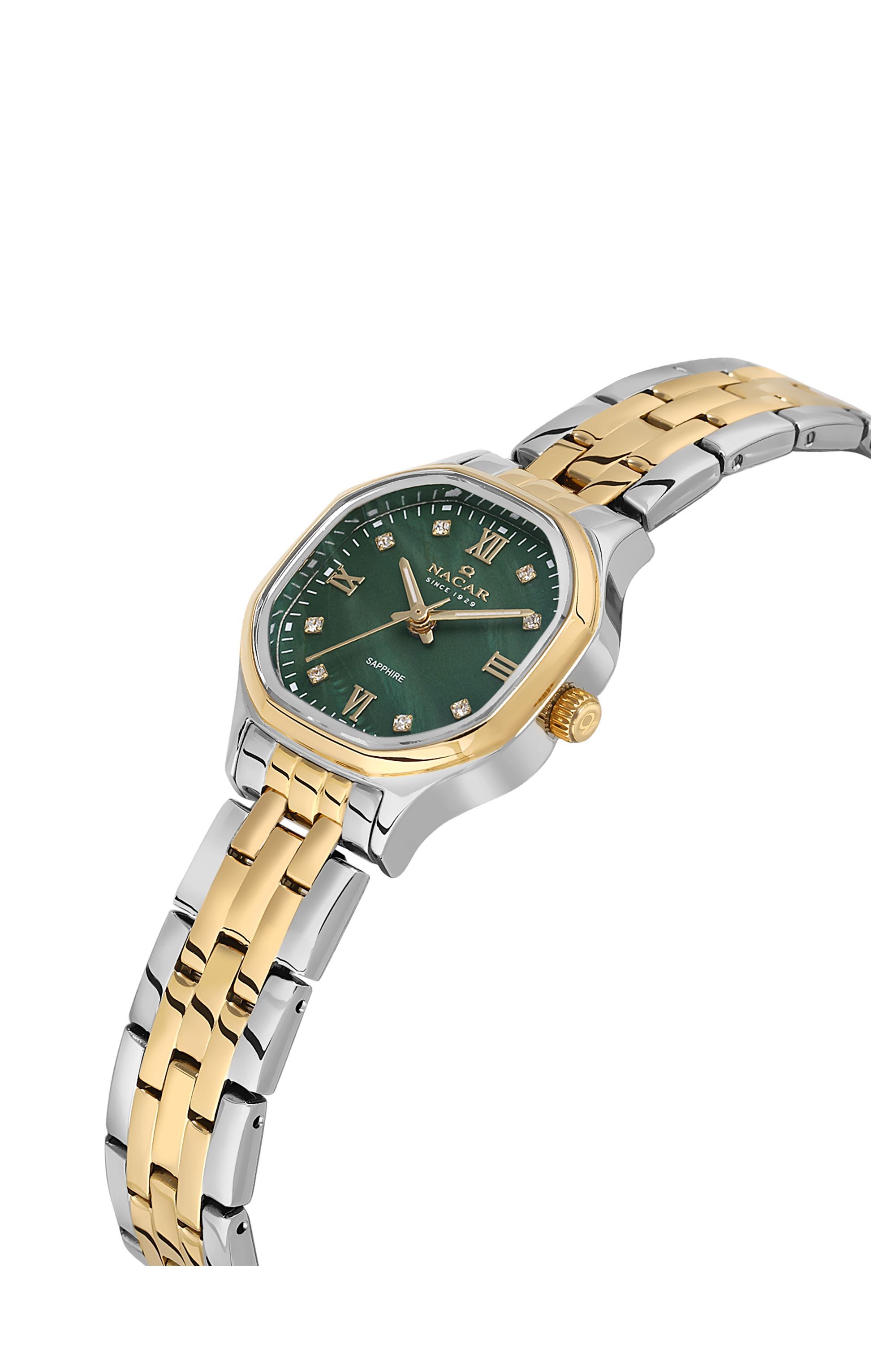 ÇELİK - SARI METAL BAND KADIN KOL SAATİ