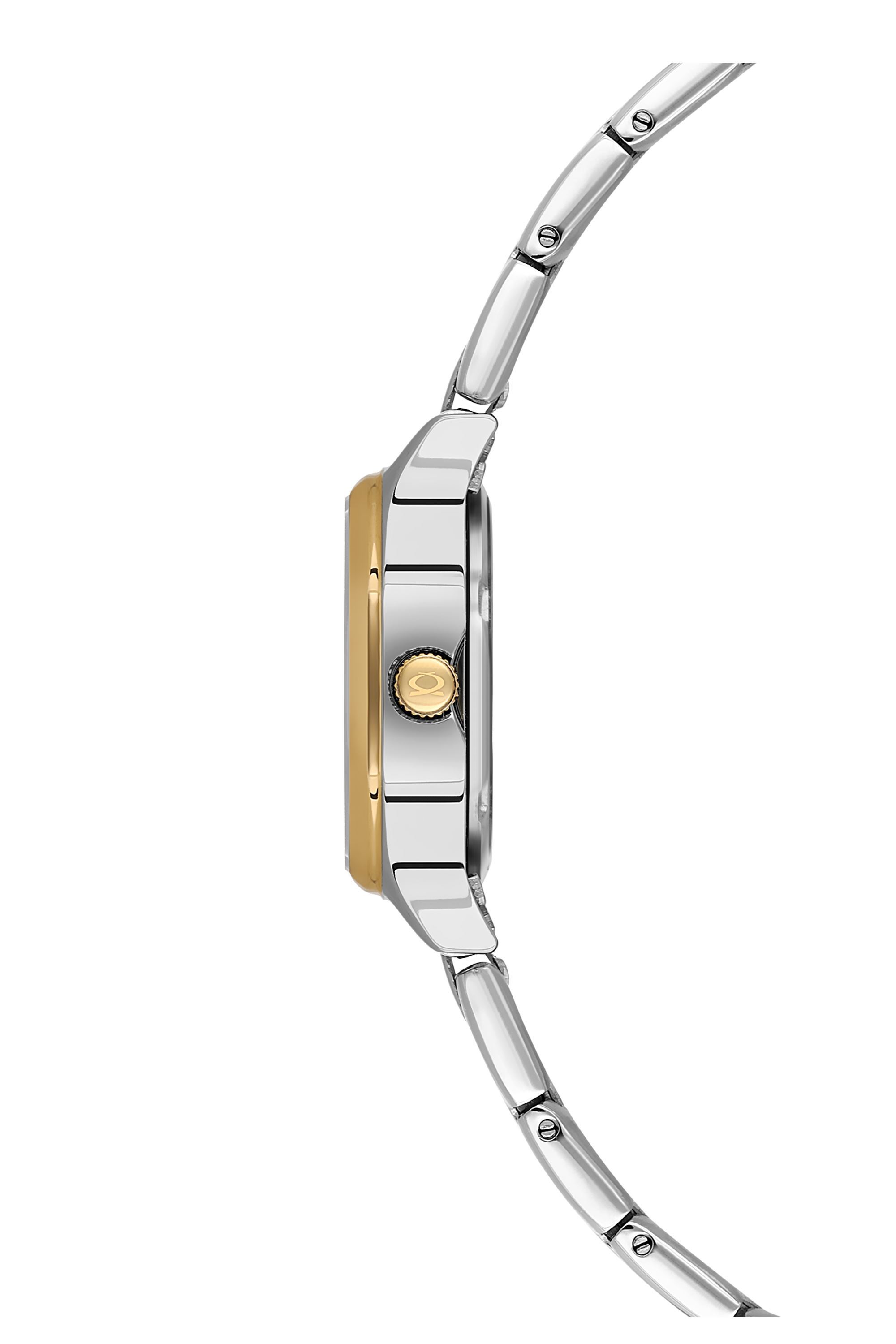 ÇELİK - SARI METAL BAND KADIN KOL SAATİ