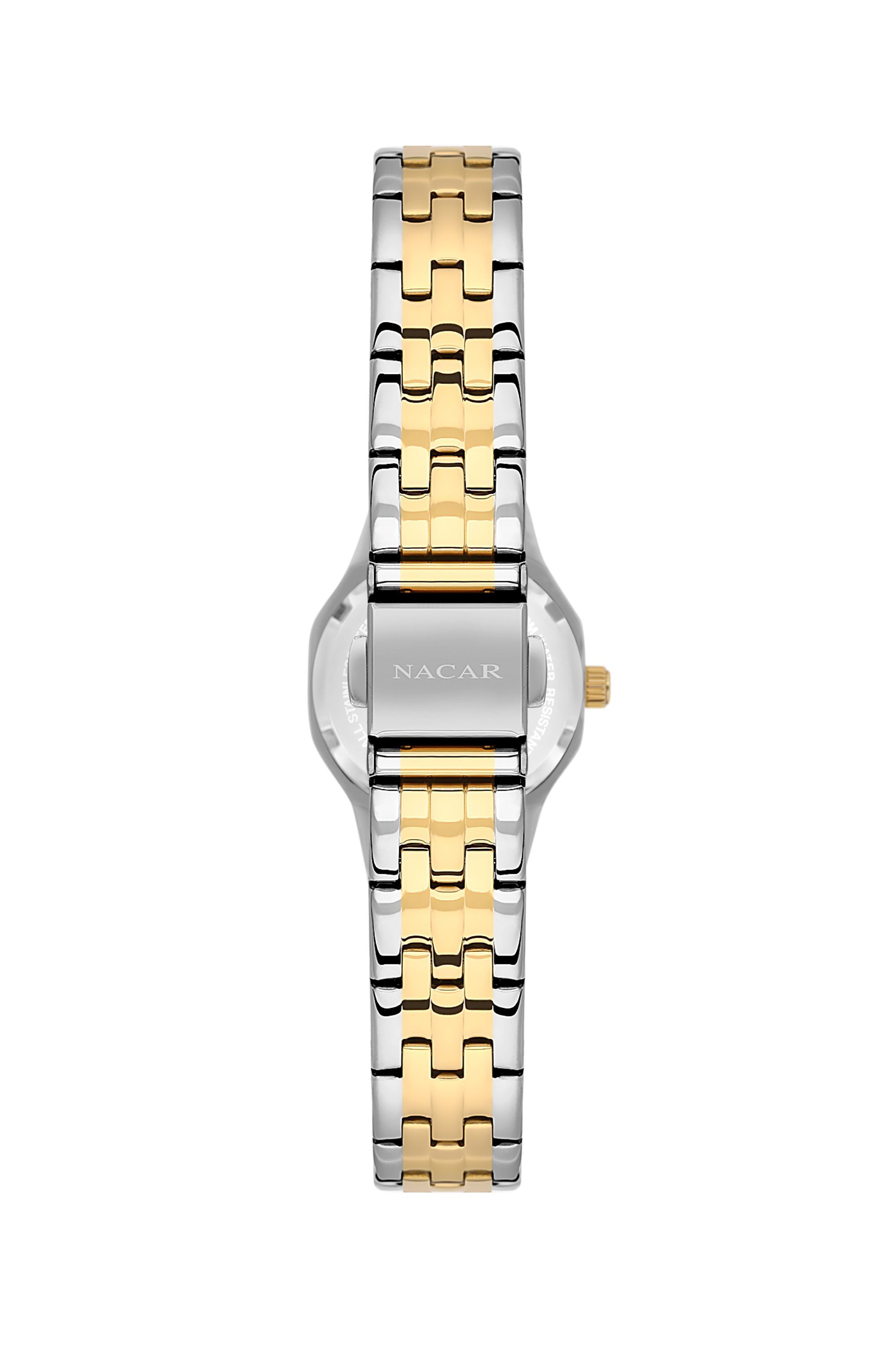 ÇELİK - SARI METAL BAND KADIN KOL SAATİ