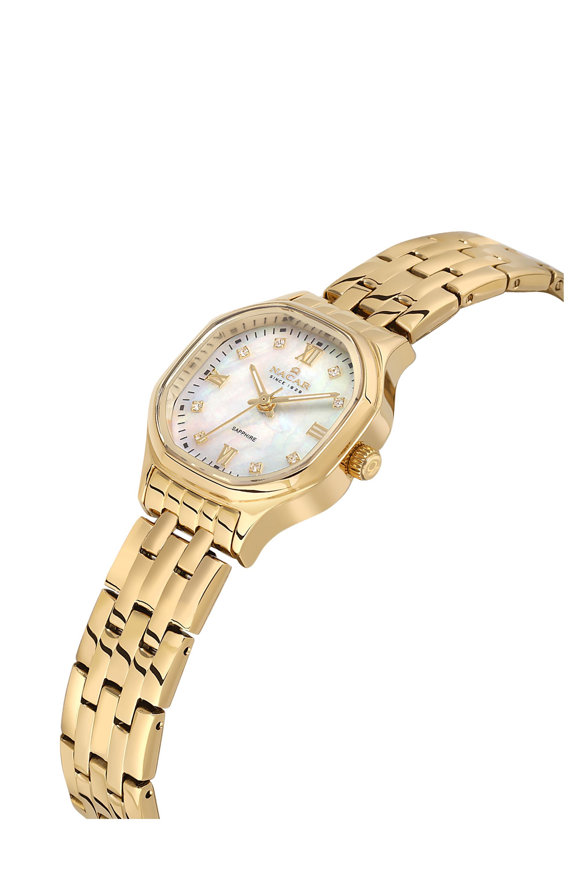 SARI METAL BAND KADIN KOL SAATİ