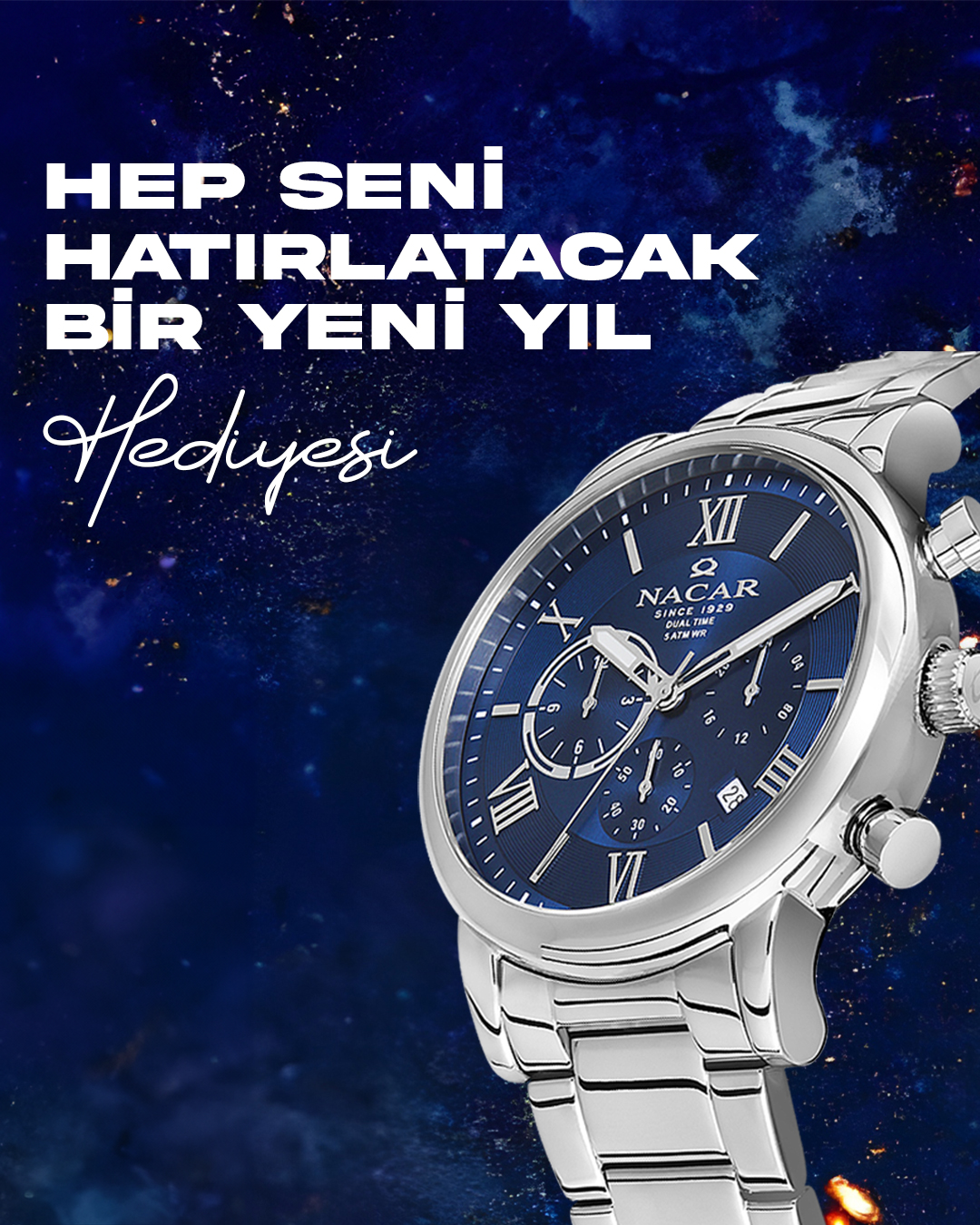 ÇELİK METAL BAND ERKEK KOL SAATİ - Instagram