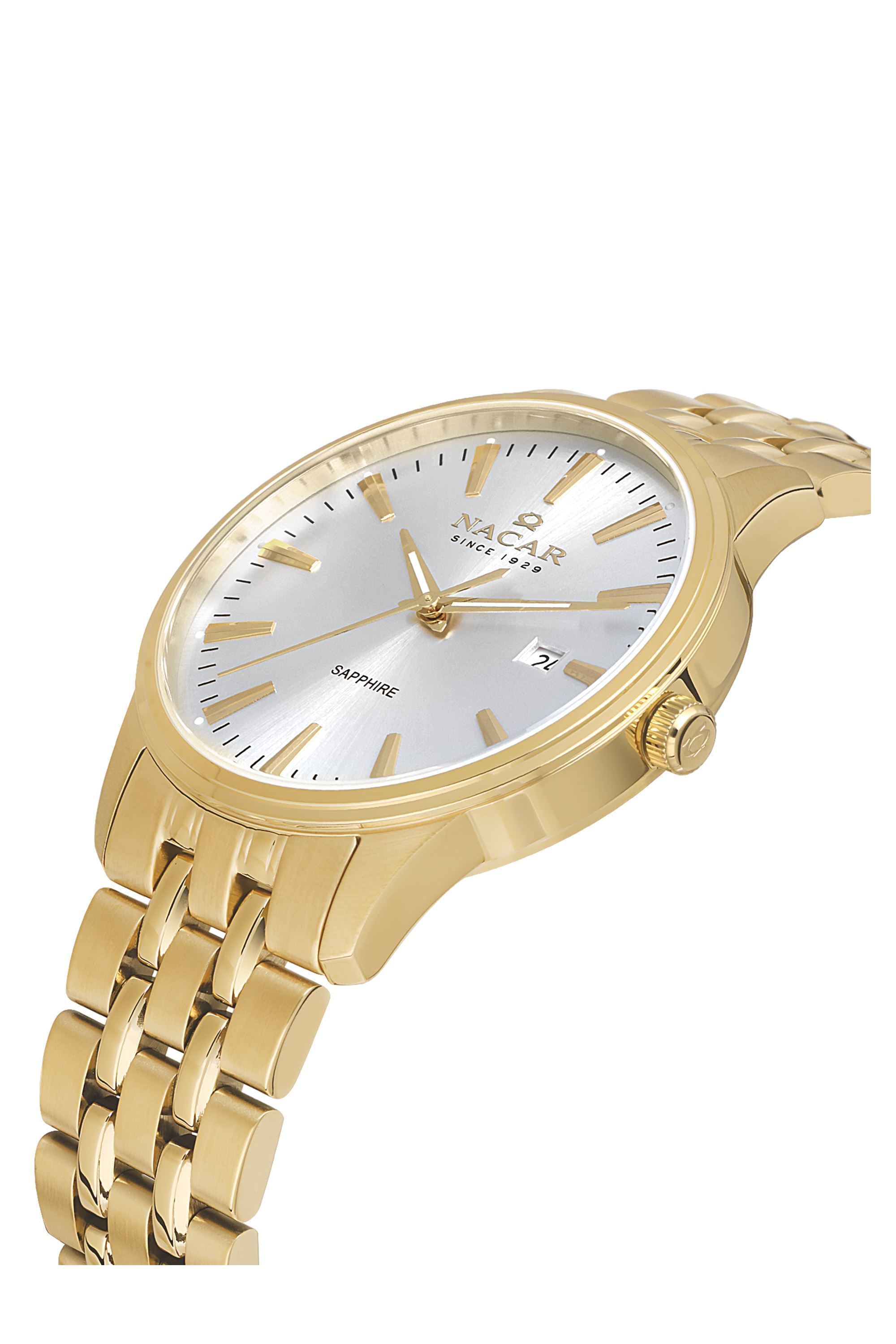 SARI METAL BAND ERKEK KOL SAATİ