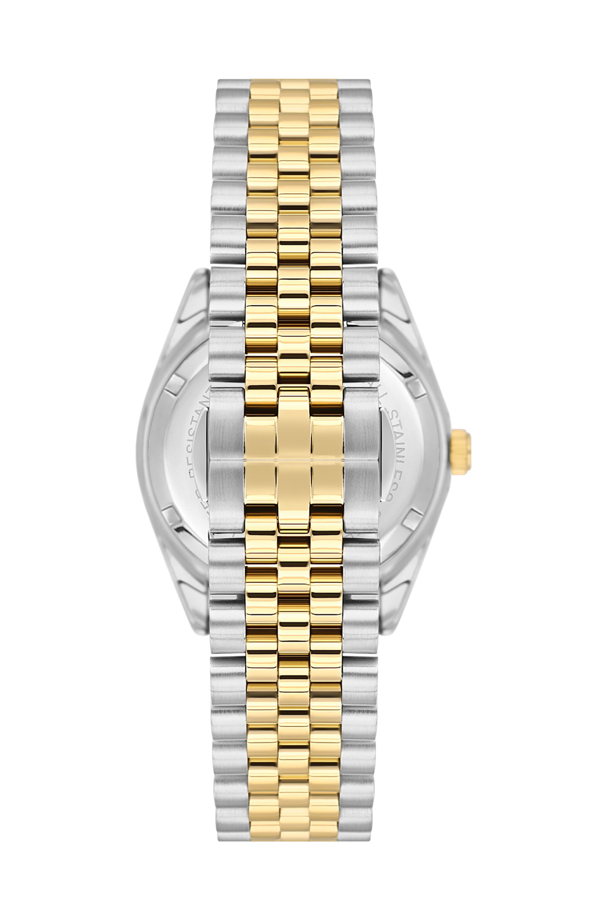 ÇELİK - SARI METAL BAND KADIN KOL SAATİ