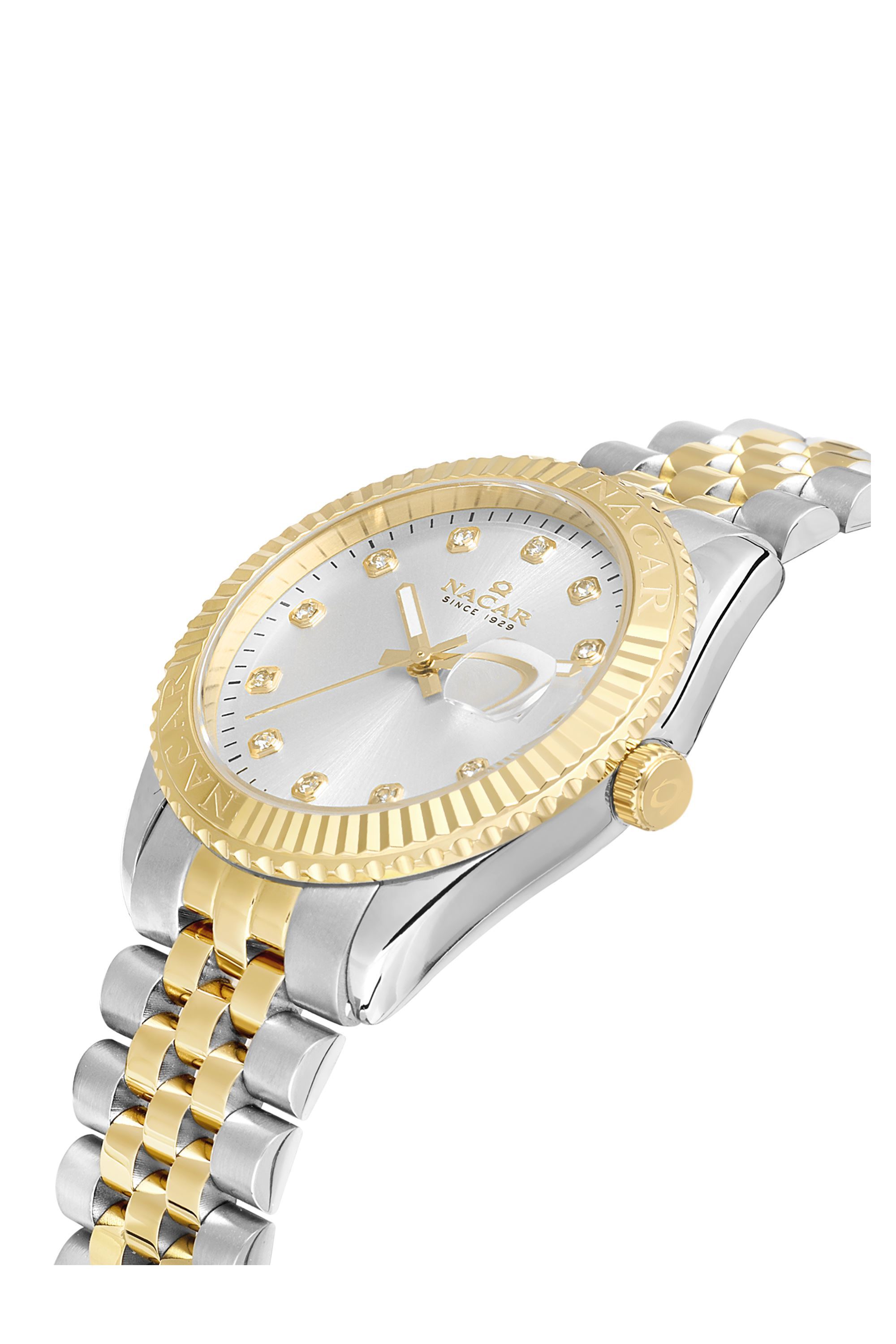 ÇELİK - SARI METAL BAND KADIN KOL SAATİ