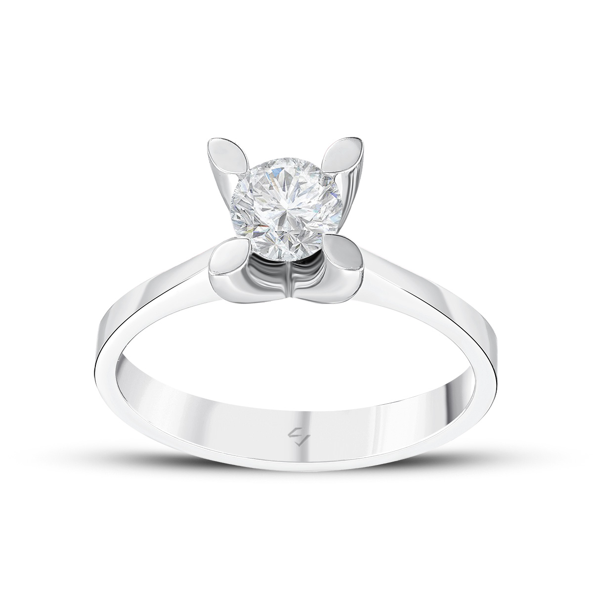 0,50 Karat Pırlanta Tektaş Yüzük