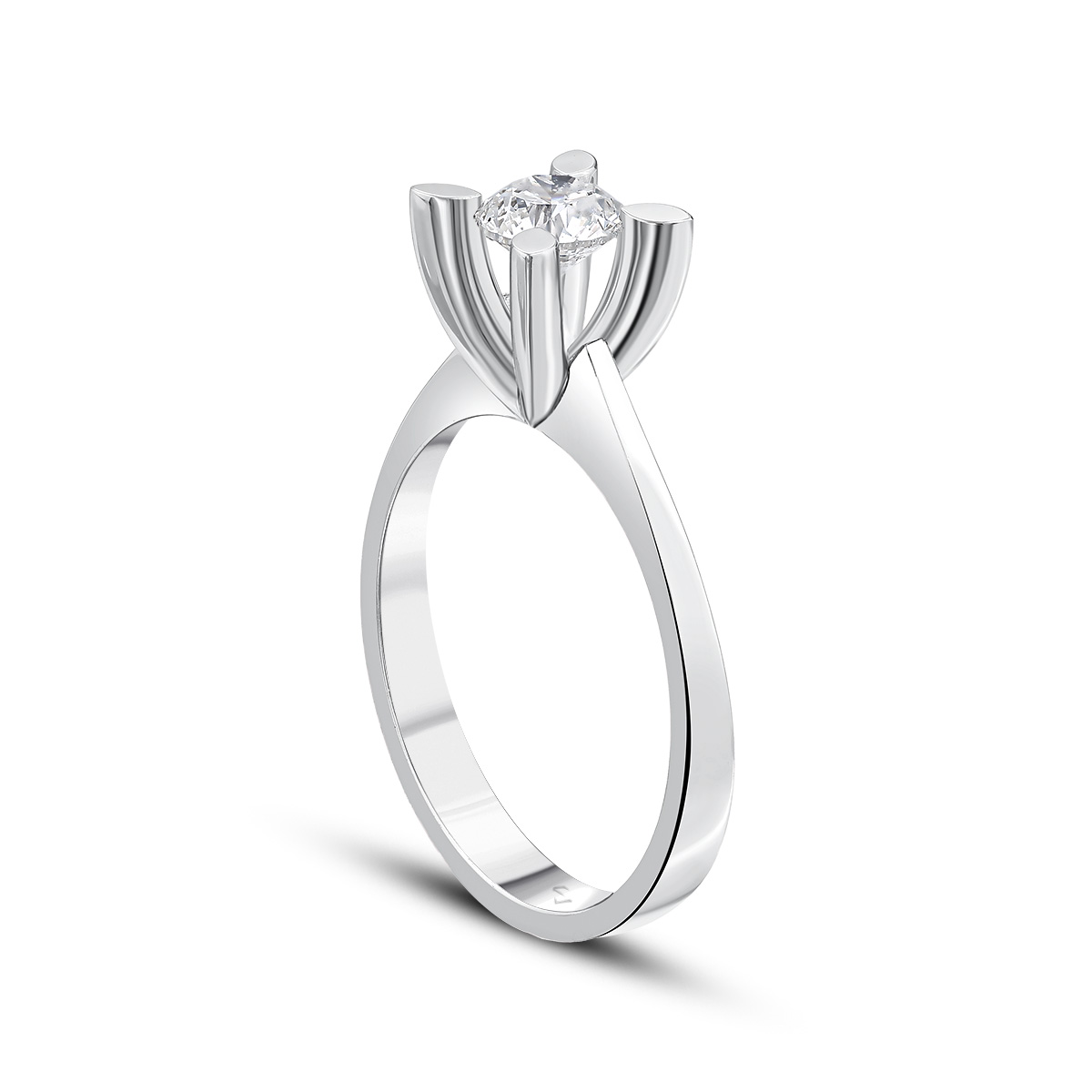 0,50 Karat Pırlanta Tektaş Yüzük