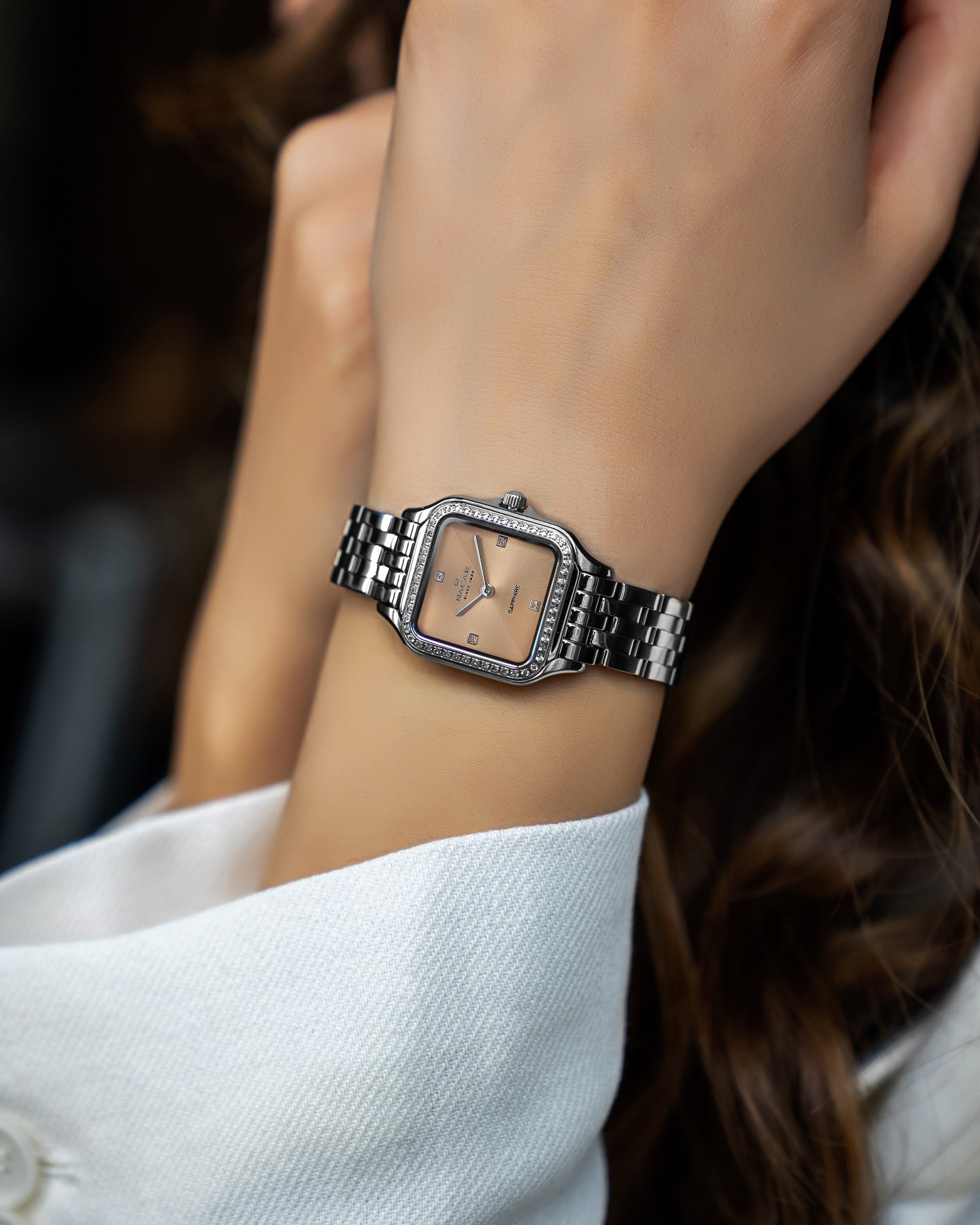 ÇELİK METAL BAND KADIN KOL SAATİ - Instagram